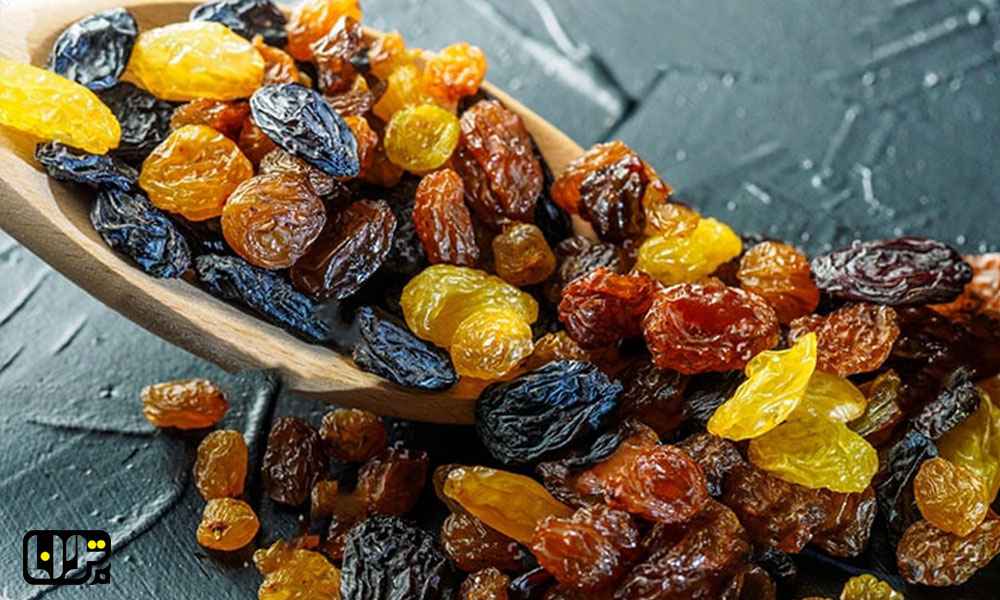 کشمش درجه یک با کیفیت عالی و طعم طبیعی مناسب مصرف روزانه